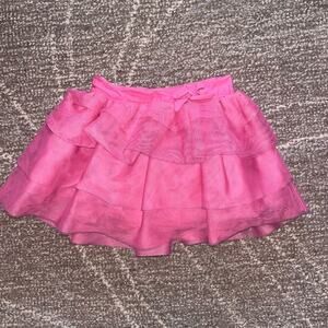 The Childrens Place Pink Ruffle TuTu Toddler 18 Months Ballet Short Girly Fairy